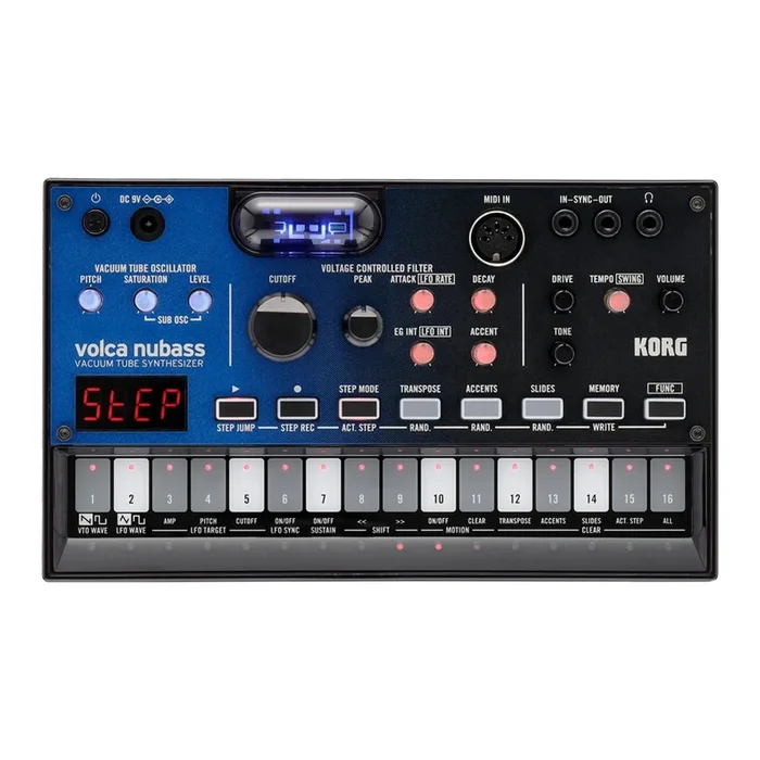 Korg Volca Nubass Vacuum Monophonic Analog Bass Synthesizer Module – B-Stock