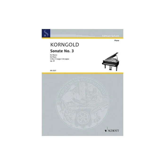 Korngold, Erich Wolfgang – Sonata No. 3 op. 25