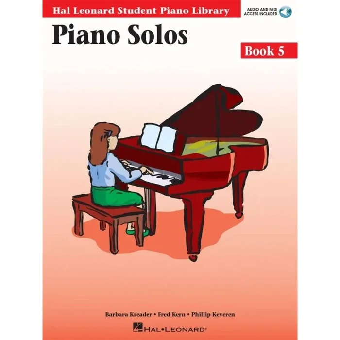 Kreader, Barbara – Piano Solos Book 5 – Book/Online Audio
