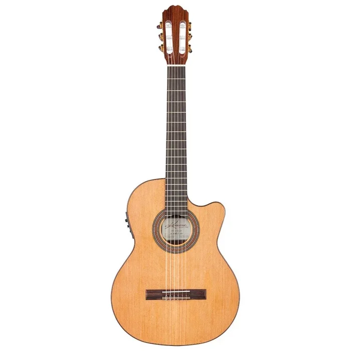 Kremona Fiesta F65CW Classical Guitar with Case, Fishman Classica III Preamp