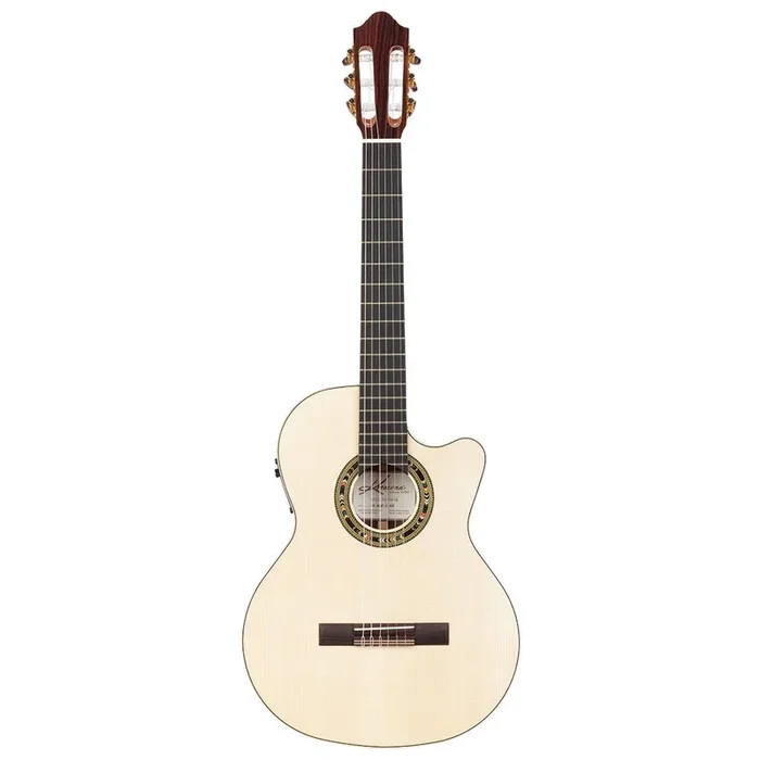 Kremona Fiesta F65CWSB Classical Guitar with Case – Solid Spruce & Rosewood