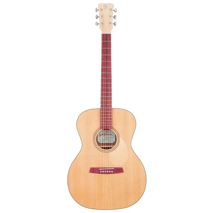 Kremona M15GG Steel String Acoustic Guitar, Solid Spruce Top, Includes Case