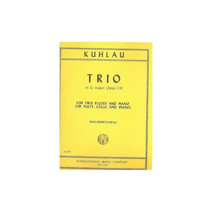 Kuhlau, Friedrich – Trio G major op. 119