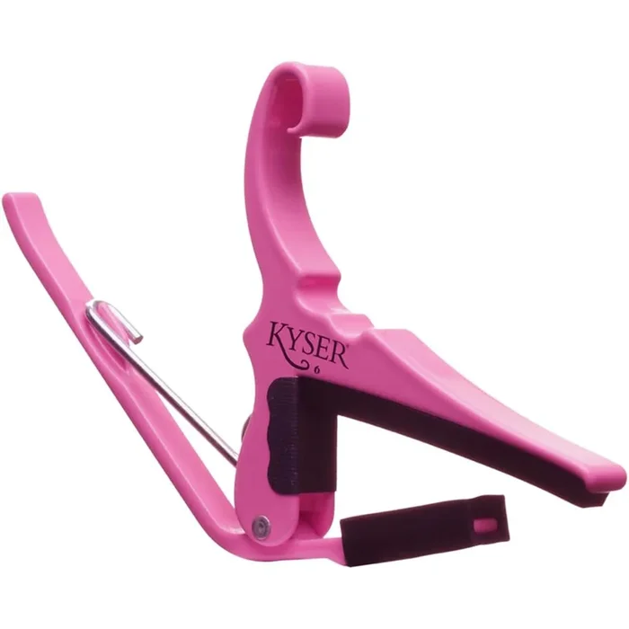 Kyser Quick-Change Guitar Capo – Pink Revival