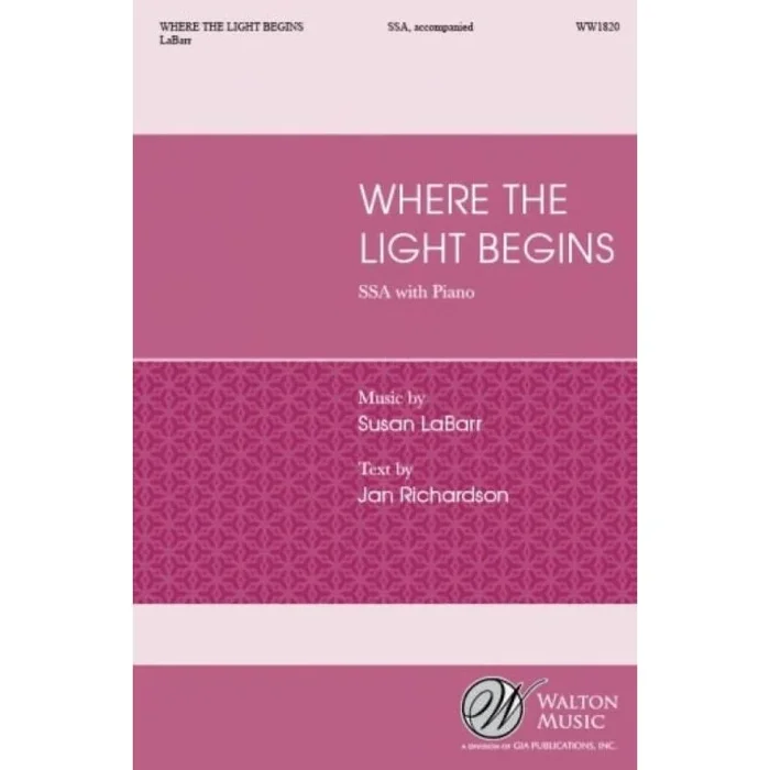 LaBarr, Susan – Where The Light Begins