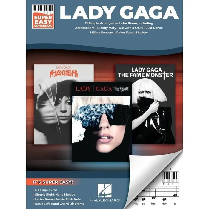 Lady Gaga – Super Easy Songbook
