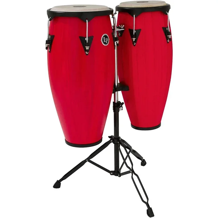 Latin Percussion LP City Conga Set – Alto Music Exclusive Satin Red