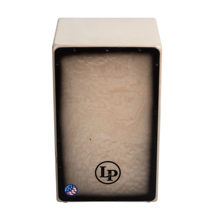 Latin Percussion LP Woodshop Custom Groove Cajon Quilt Maple