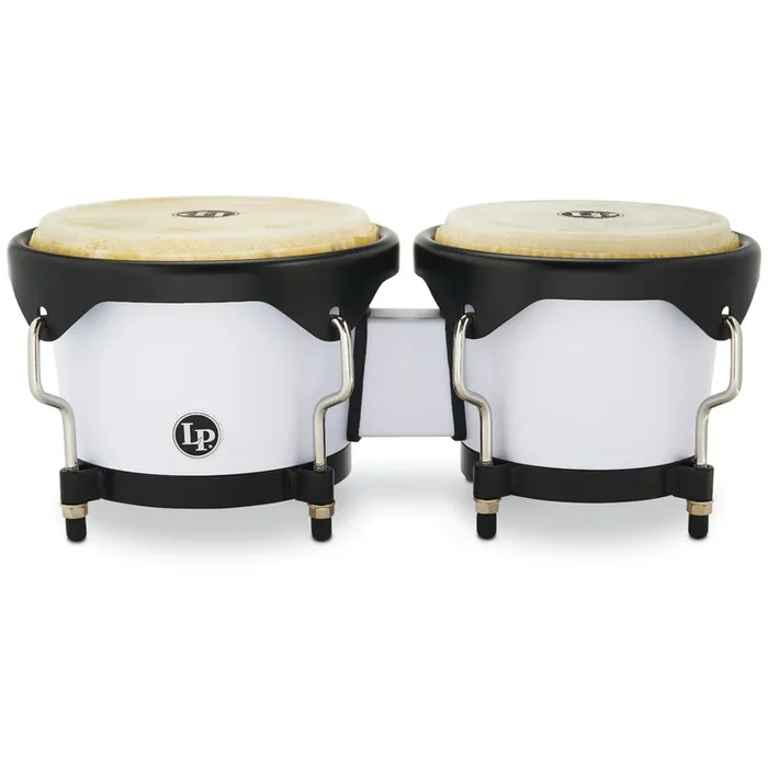 Latin Percussion LP601D-SW-K Discovery Series Bongos – Snow White