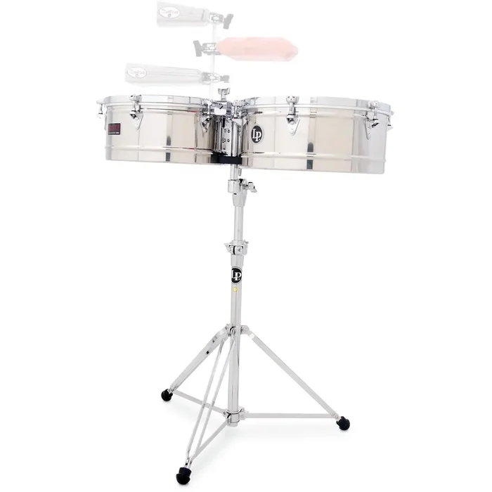 Latin Percussion Prestige Series Stainless Steel Timbales – 14”/15”