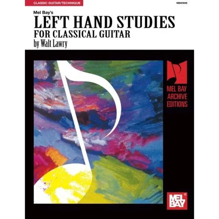Lawry, Walt – Left Hand Studies for Classical Guitar