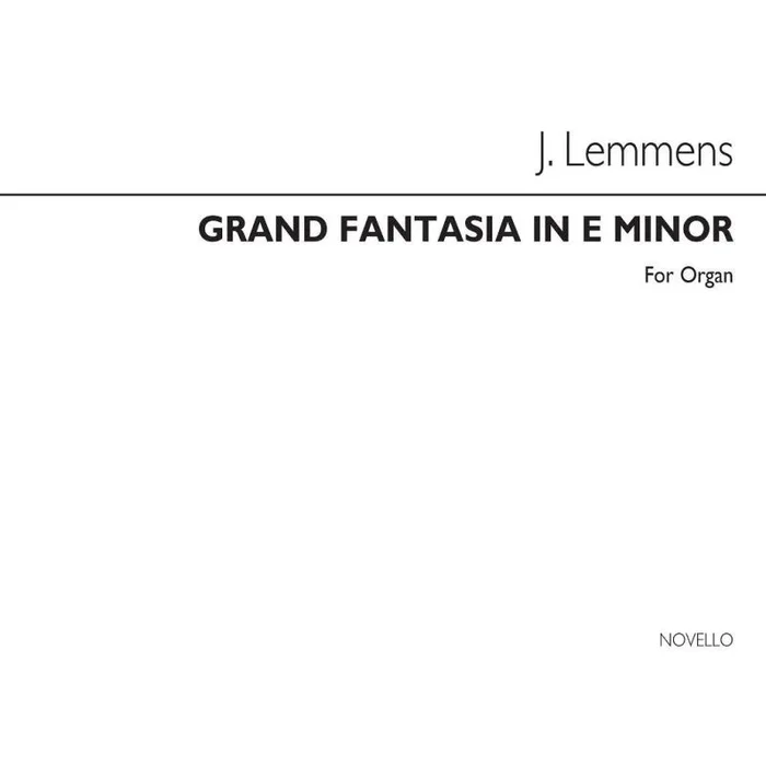 Lemmens, Nicolas-Jacques – Grand Fantasia: The Storm In E Minor For