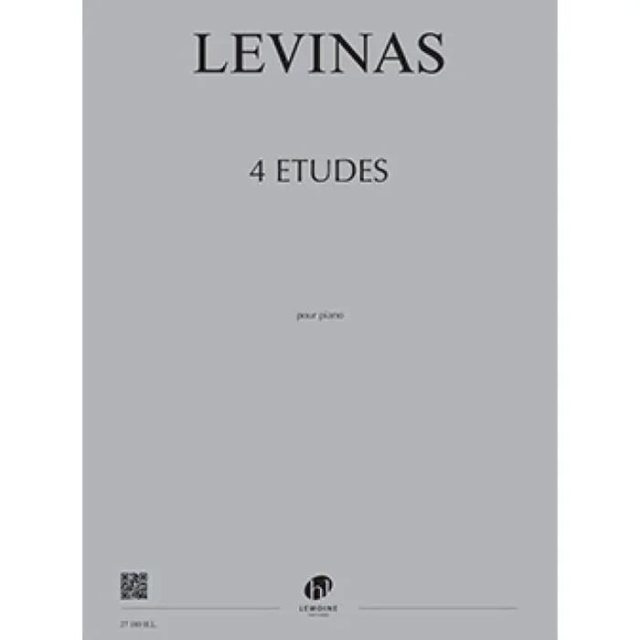 Levinas, Michaël – Etudes pour piano (3)