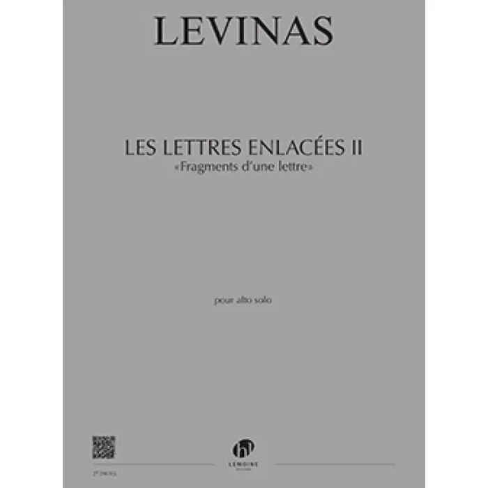 Levinas, Michaël – Lettres enlacées II