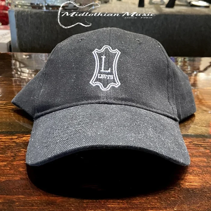 Levy’s Straps – Strapback Hat – Universal Size – Black Finish