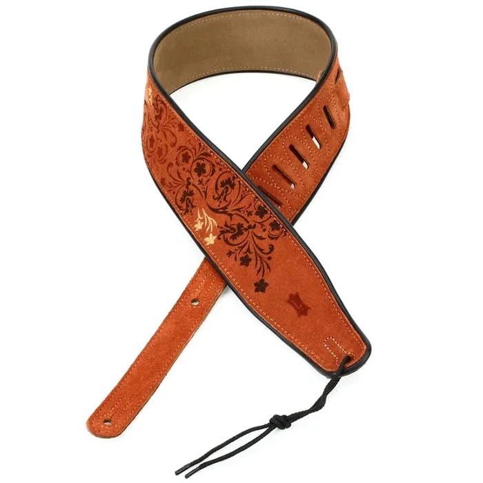 Levys 2.5 Inch Suede Emb/Print Design Guitar Strap – MSS3EP005
