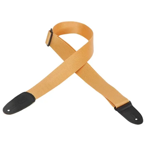 Levys 2 Inch Poly Guitar Strap in Tan – M8TAN