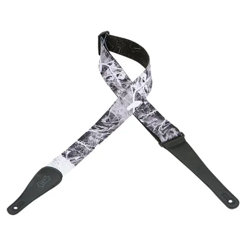 Levys 2 Inch Sonic Art Polyester Guitar Strap Ravens – MPS2095