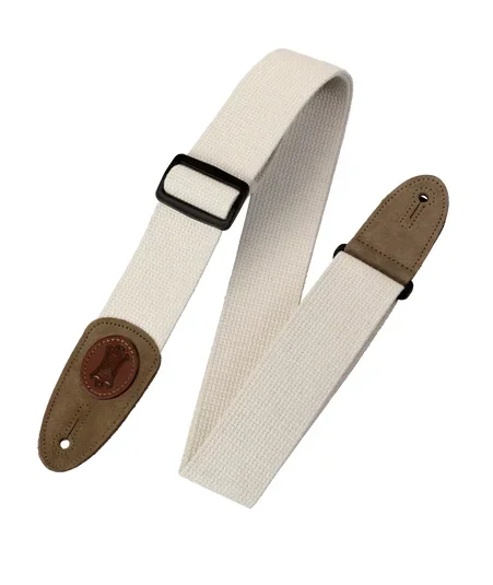 LEVYS MSSC8NAT 2 ” Natural Cotton Guitar Strap