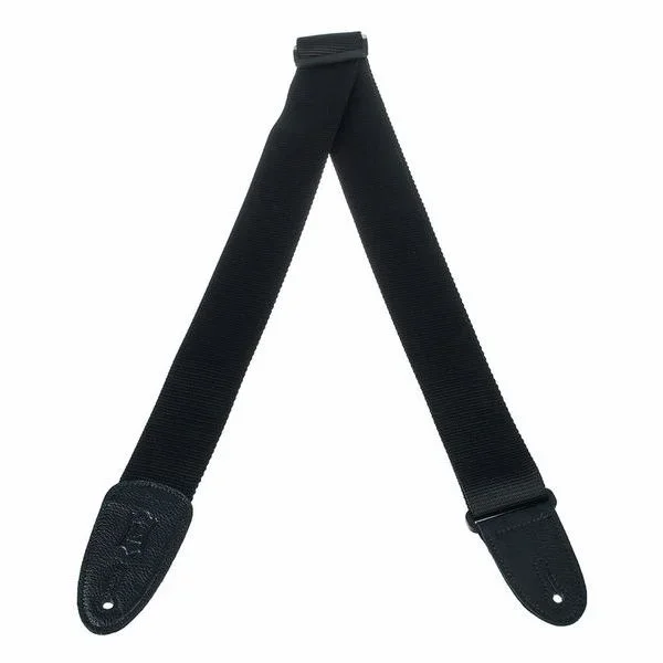 Levys Poly Strap LTH 2″ BK