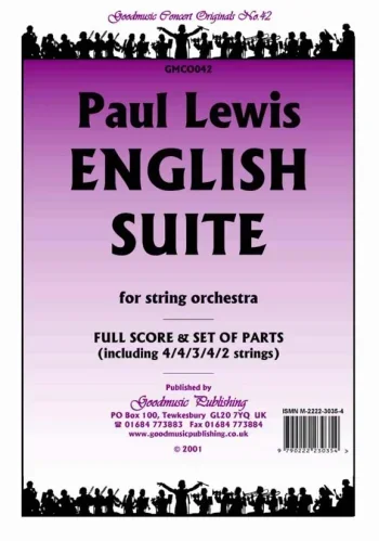 Lewis : English Suite String Orchestra Score And Parts