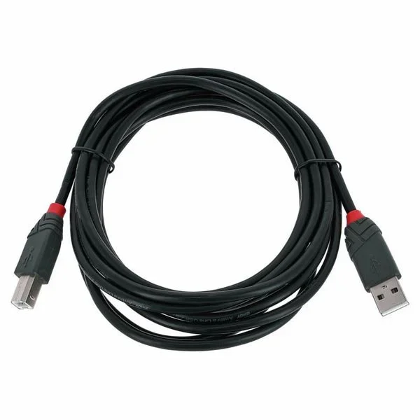 Lindy USB 2.0 Cable Typ A/B 3m BK