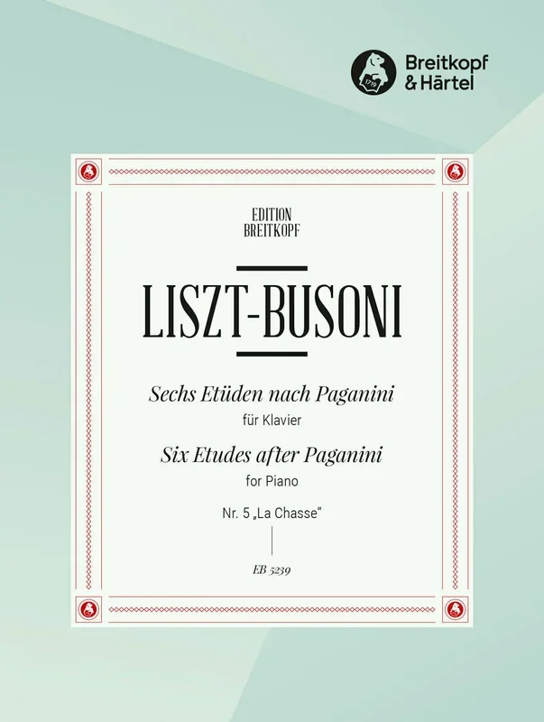 Liszt-Busoni: Etude No. 5 after Paganini – “La Chasse “