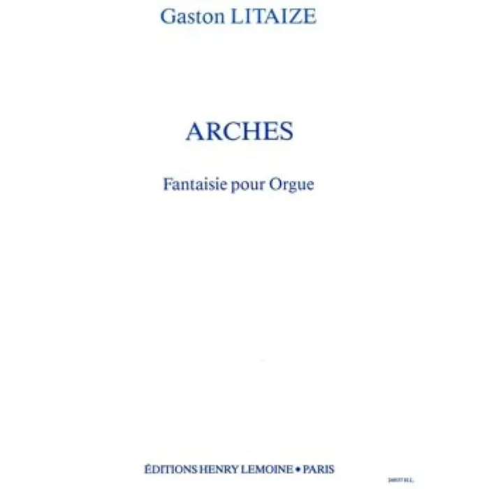 Litaize, G. – Arches