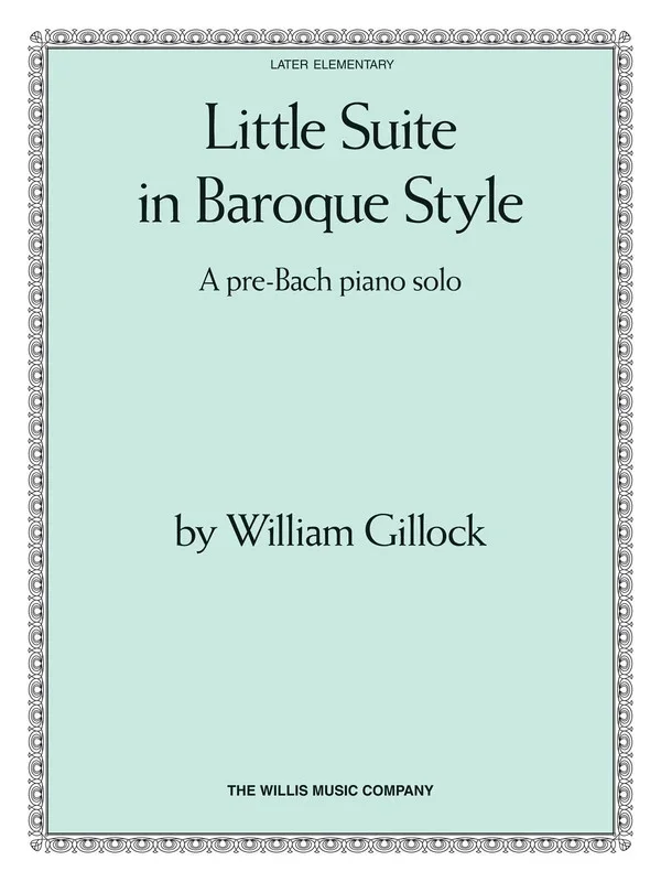 Little Suite In Baroque Style (Sheet Music)