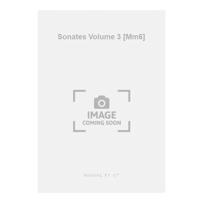 Loeillet, Jean-Baptiste – Sonates Volume 3 [Mm6]