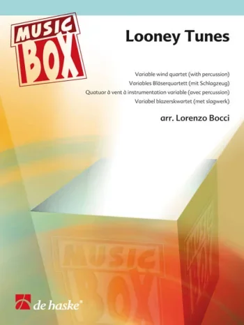 Looney Tunes: Flexible Ensemble: Variable Wind Quartet: Score and Parts