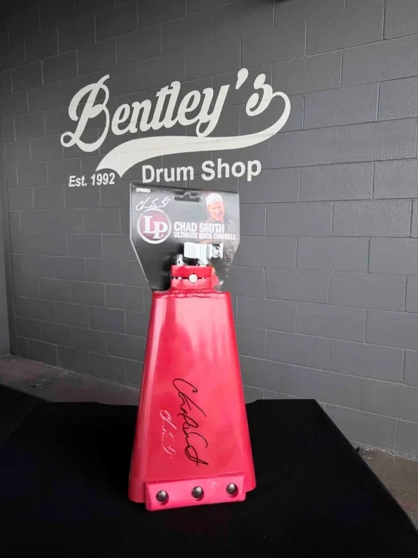 LP Latin Percussion LP008CS Chad Smith Signature 8 ” Ridge Rider Cowbell ~PERSONALLY AUTOGRAPHED~