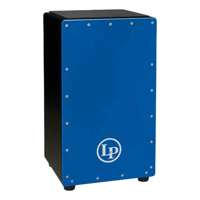 LP Prism Birch/ Poplar Cajon with Padded Seat – Blue