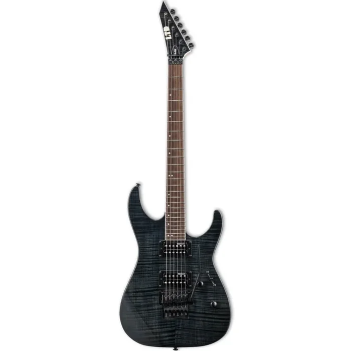 LTD M-200FM Electric Guitar – See Thru Black