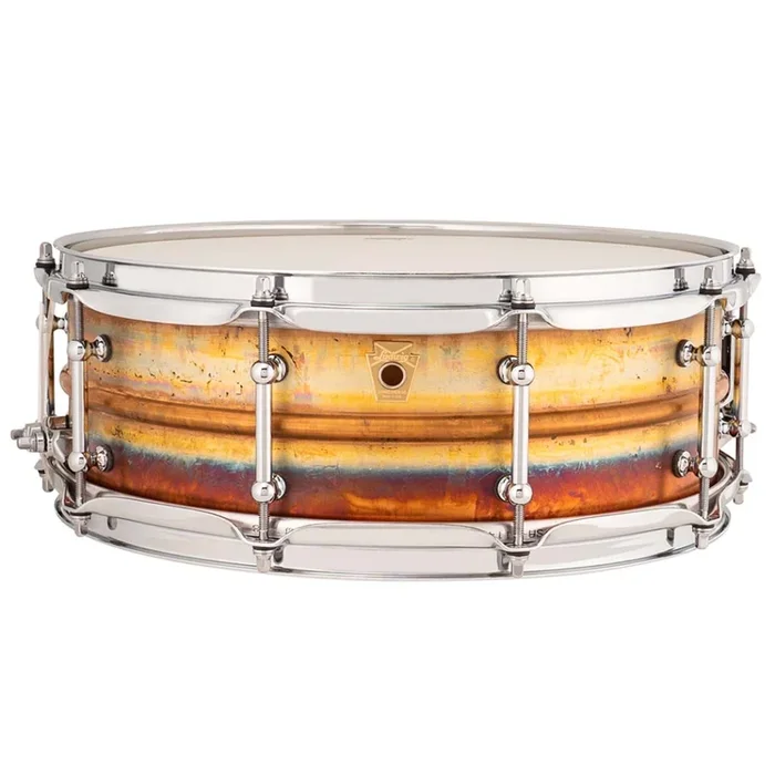 Ludwig Bronze Phonic Snare Drum 5×14 Raw Bronze with Tube Lugs