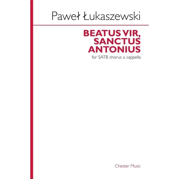 Łukaszewski, Paweł – Beatus Vir, Sanctus Antonius