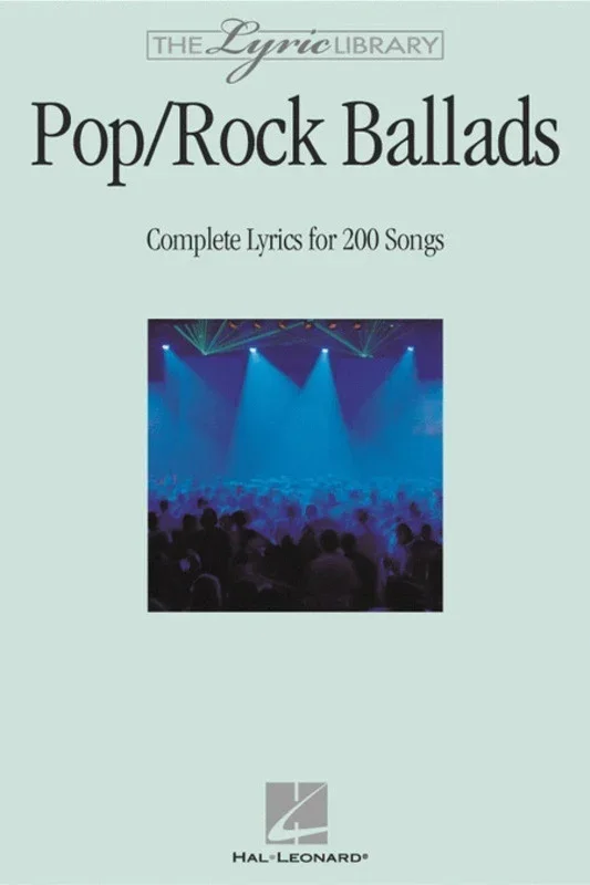 Lyric Library Pop/Rock Ballads