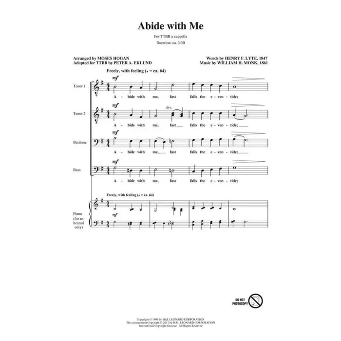 Lyte & Monk – Abide with Me
