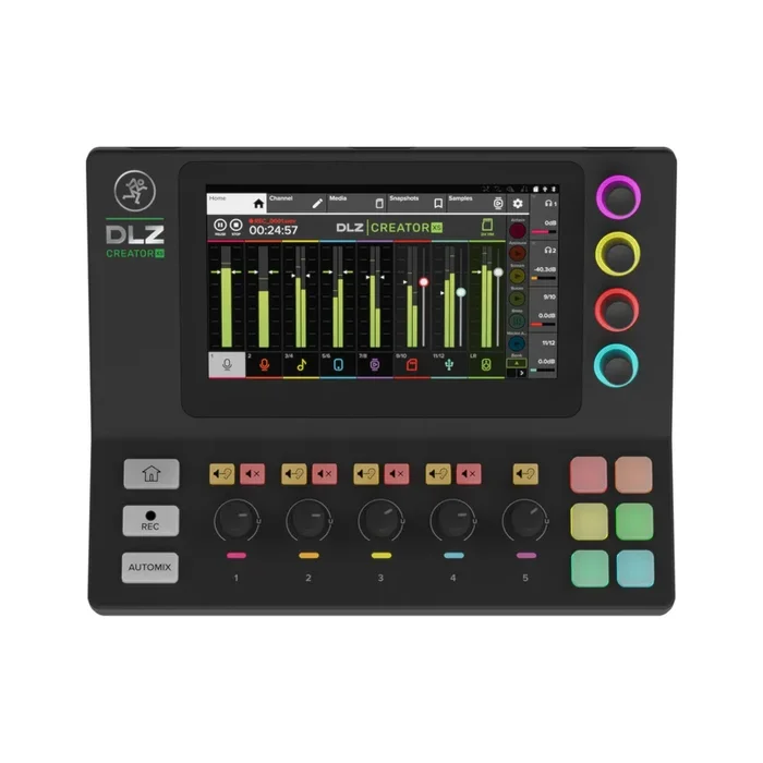 Mackie DLZ XS Creator Adaptive Digital Podcast Mixer