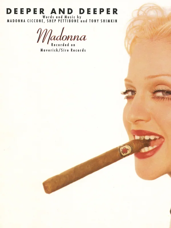Madonna Ciccone : Madonna Ciccone : Deeper And Deeper – Guitar, Piano, Voice – Faber Digital