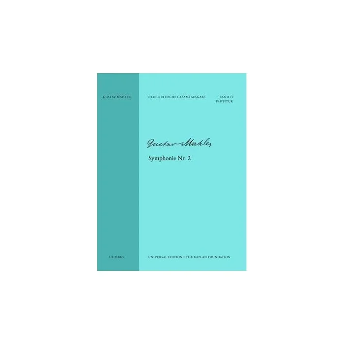 Mahler, Gustav – Symphony No. 2 (score and text) II