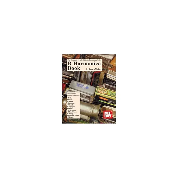 Major, James – Complete 10-Hole Diatonic Harmonica Srs: B