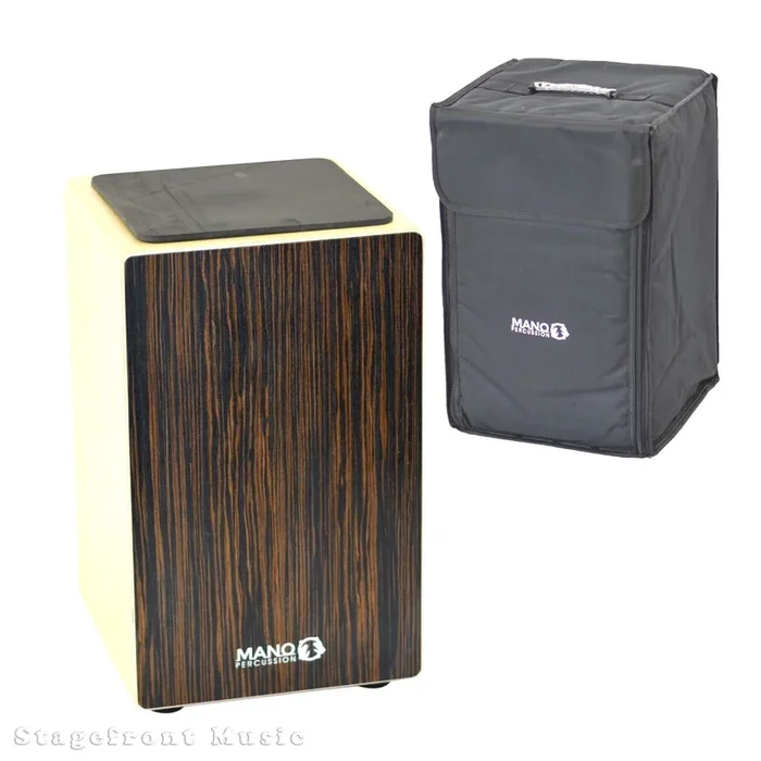 Mano Percussion Cajon Wooden Ebony Veneer