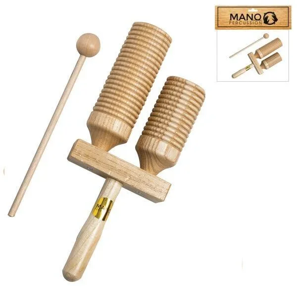 Mano Percussion ED228 Double Agogo Tone Block
