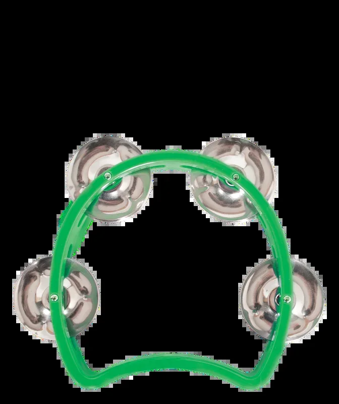 Mano Percussion TMP26G 3¬Ωinch Junior Tambourine – Green