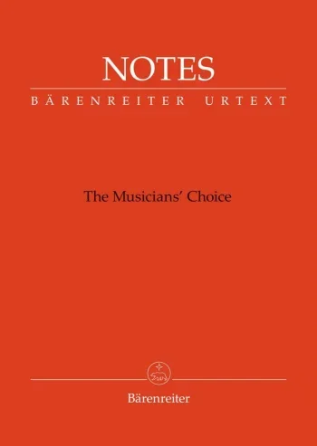 Manuscript: Notes: The Musicians Choice (Dvorak Orange) (Barenreiter)
