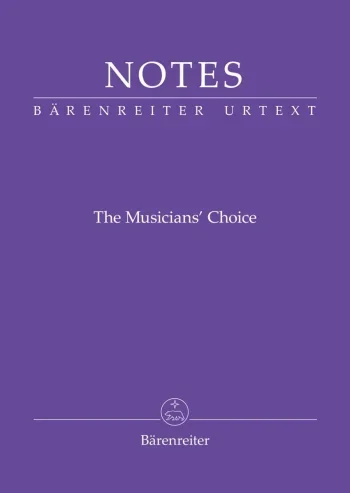 Manuscript: Notes: The Musicians Choice (Faure Purple) (Barenreiter)