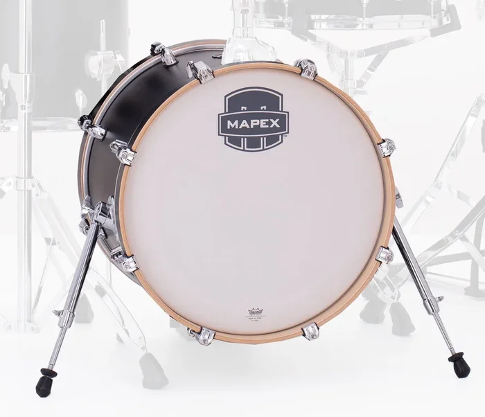Mapex Mars Maple 18 ” x 14 ” Bass Drum In Matte Black