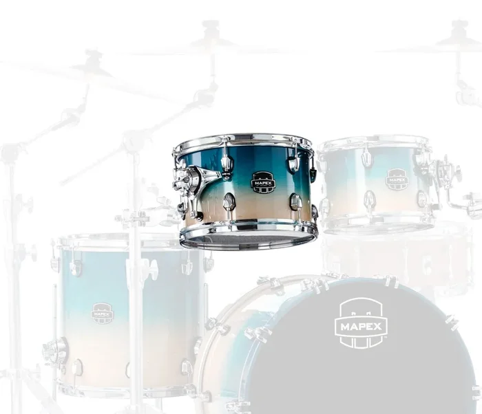 Mapex Saturn Classic 12 ” x 8 ” Tom In Aqua Fade