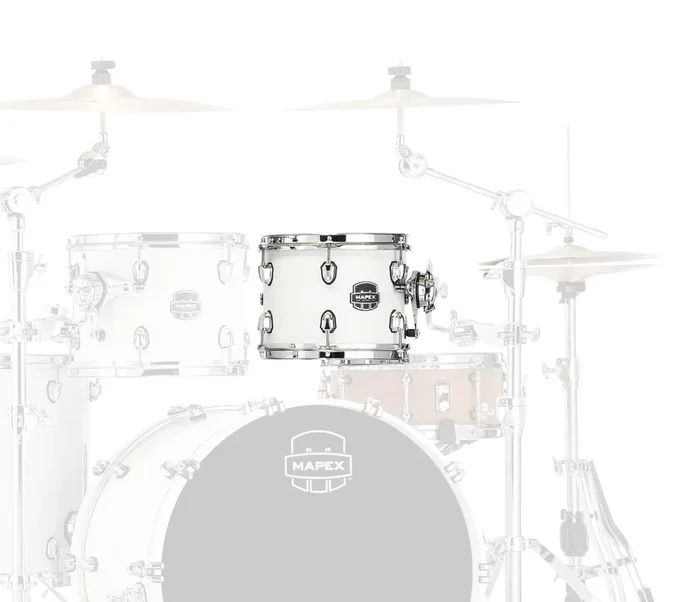 Mapex Saturn Classic 8 ” x 7 ” Tom In Satin White